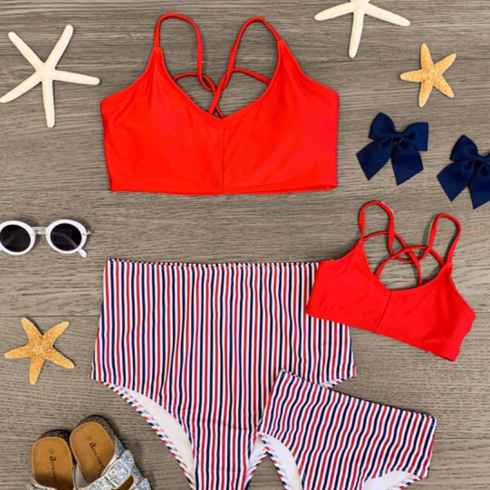 4th of July two piece! Never worn & brand new.